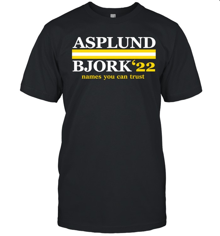Asplund bjork names you can trust 22 Unisex T-Shirt