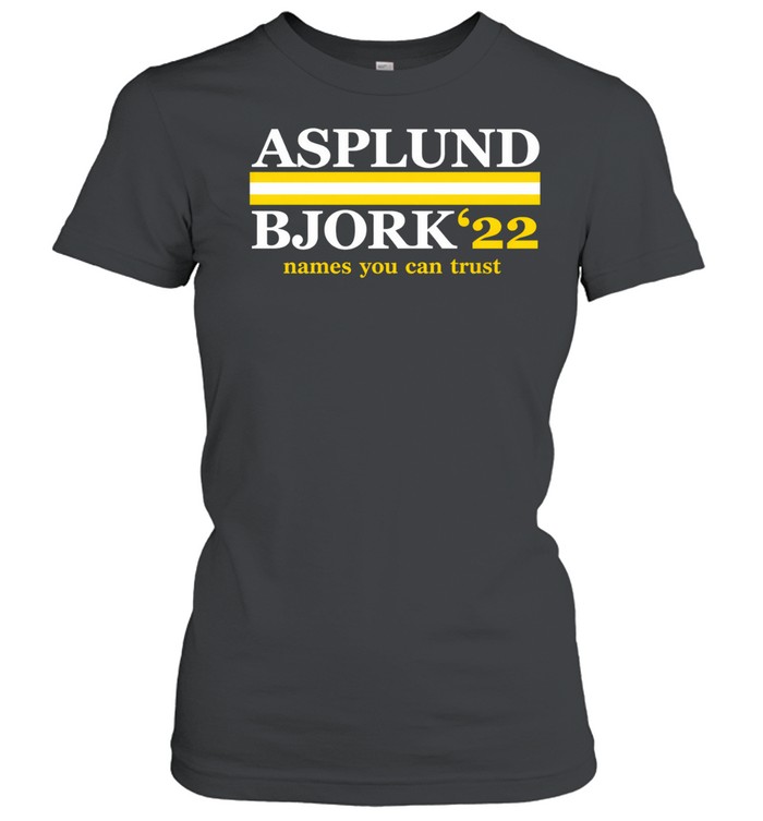 Asplund bjork names you can trust 22 Women T-Shirt