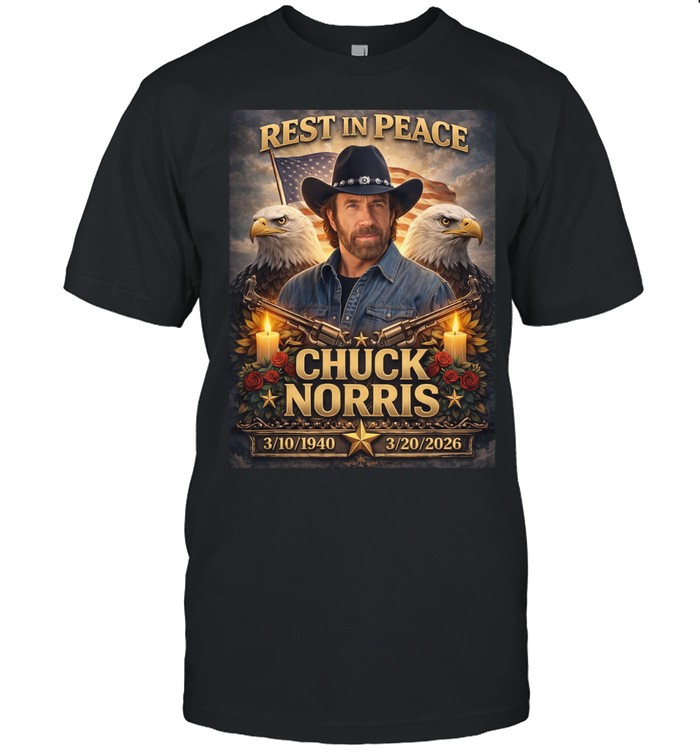Chuck Norris Rest In Peace Rip Unisex T-Shirt