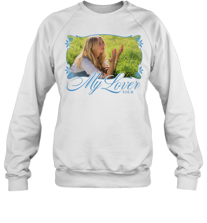 Claire Rosinkranz Spring 2026 My Lover Tour Schedule Sweatshirt