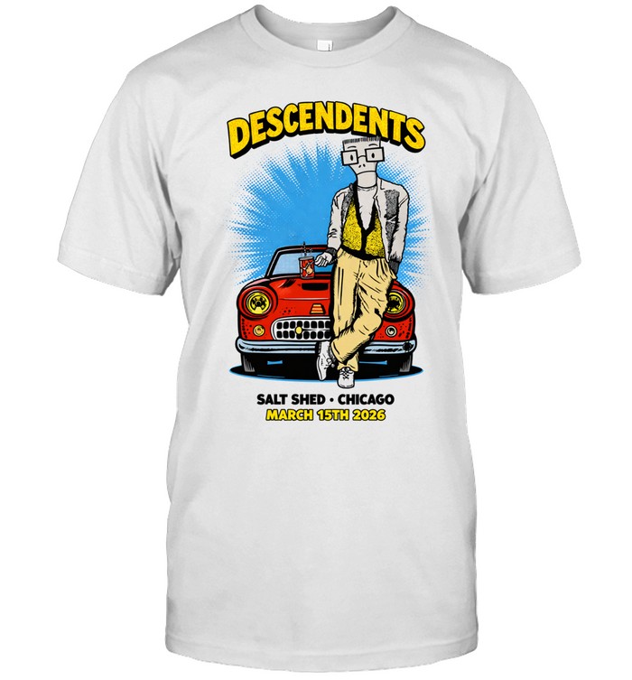 Descendents Salt Shed Chicago March 15 2026 Punk Rock Unisex T-Shirt