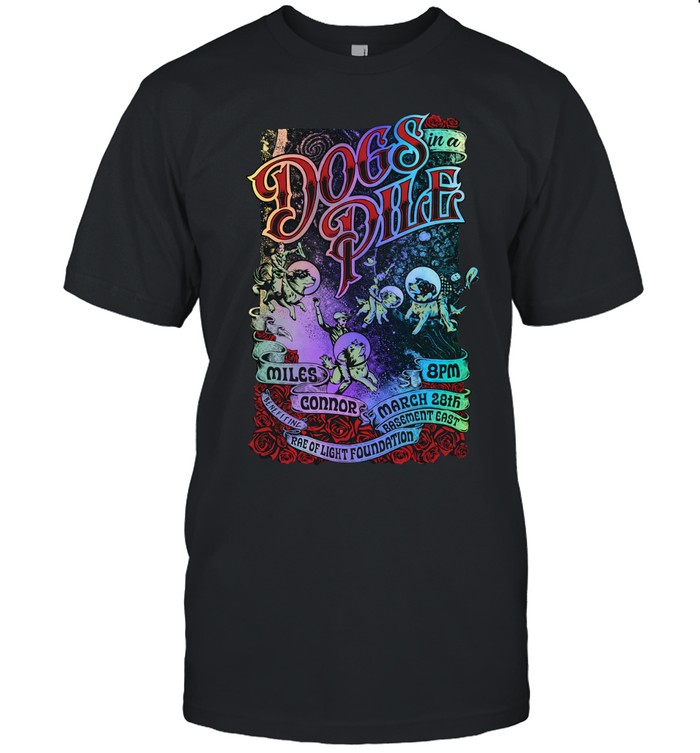 Dogs In A Pile The Basement East In Nashville TN Mar 28 2026 Unisex T-Shirt