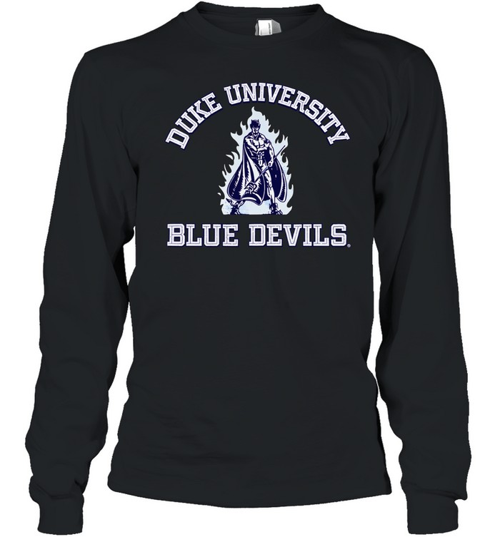 Duke Blue Devils university vintage Long Sleeve Tee