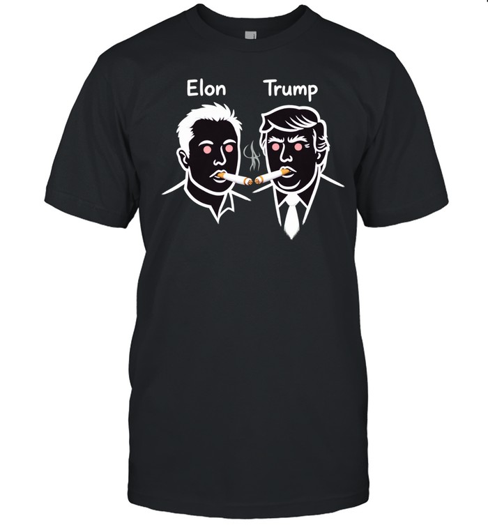 Elon Trump smoke Unisex T-Shirt