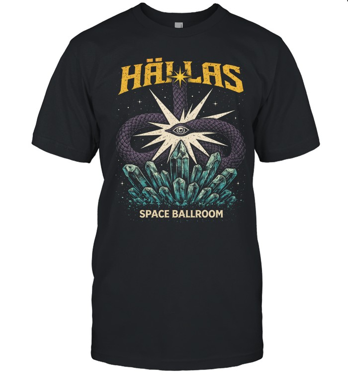 Hallas Space Ballroom Rock Band Unisex T-Shirt