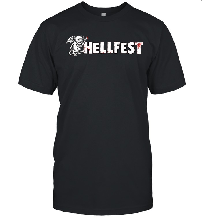 Hellfest Hardcore Festival 2026 Line Up Poster at The Dome at Adventure Crossing in Jackson NJ On July 3 4 5 2026 Unisex T-Shirt