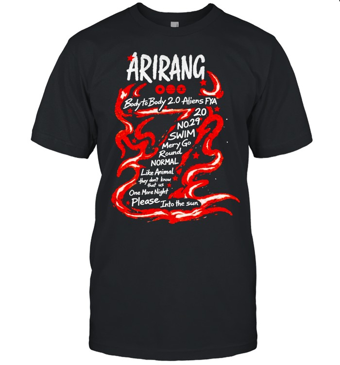 Hirakoo Arirang Body To Body Unisex T-Shirt