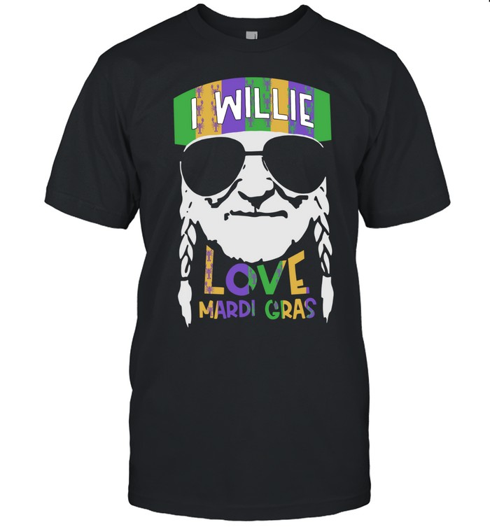 I Willie Love Mardi Gras Unisex T-Shirt