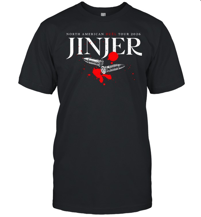 Jinjer North American Tour 2026 Schedule Tour Dates Unisex T-Shirt