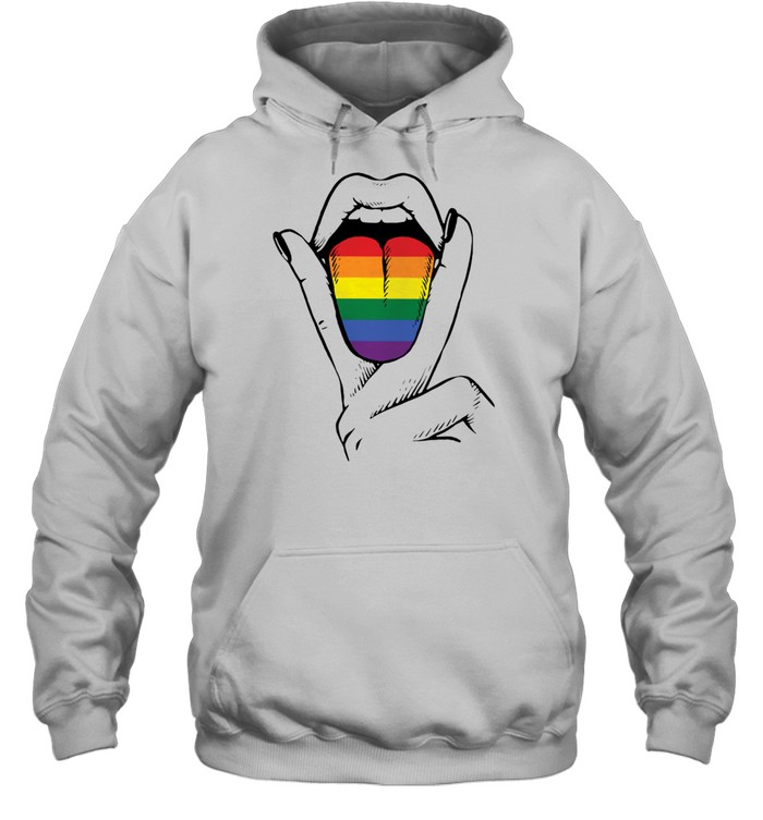 LGBT Lesbian Tongue Hoodie