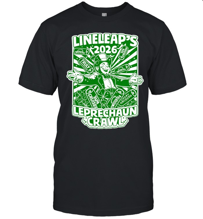 Lineleap’s 2026 Leprechaun Crawl St Patrick’s Day Unisex T-Shirt