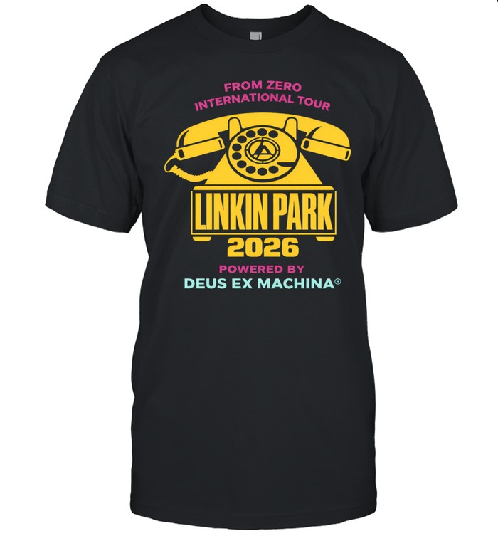 Linkin Park x Deus Ex Machina Collaboration Deus Web From Zero International Tour 2026 Unisex T-Shirt