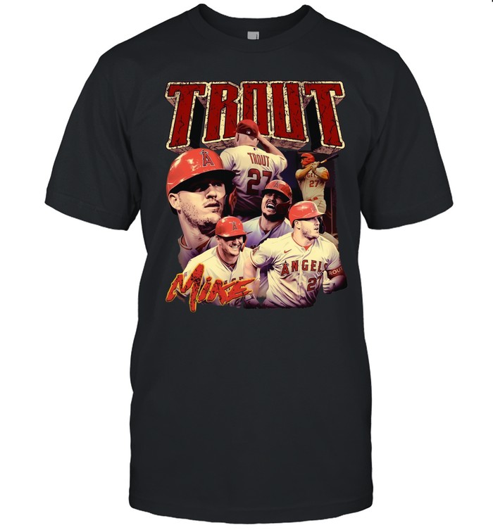 Mike trout vintage 90s bootleg baseball Unisex T-Shirt