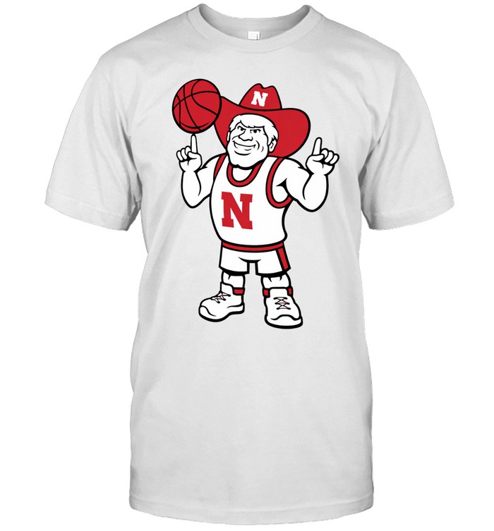 Nebraska Huskers Herbie Husker Basketball Mascot Unisex T-Shirt