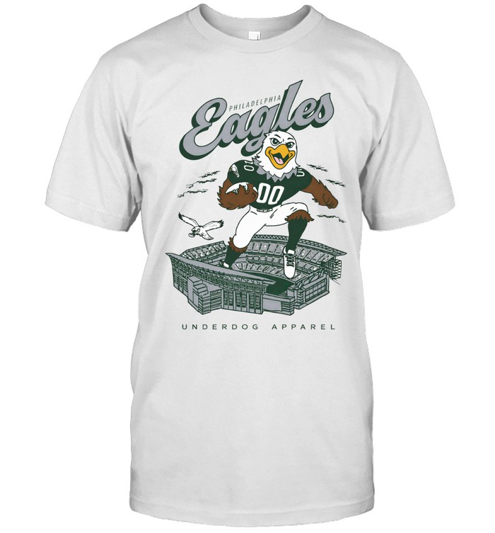 Philadelphia Eagles x Underdog Apparel Swoop Mascot Unisex T-Shirt