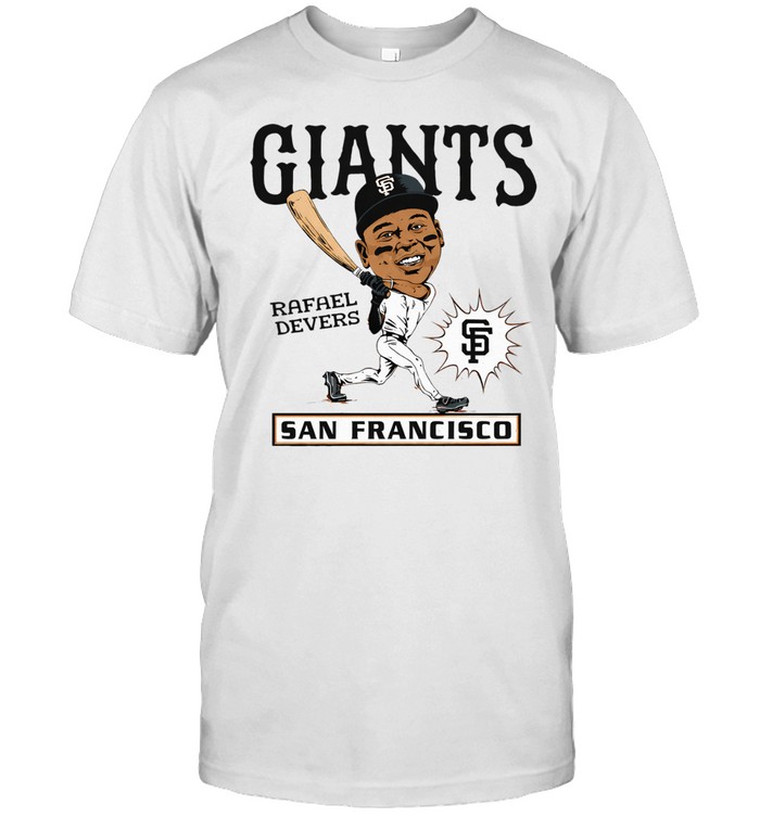 Rafael Devers San Francisco Giants Caricature Unisex T-Shirt