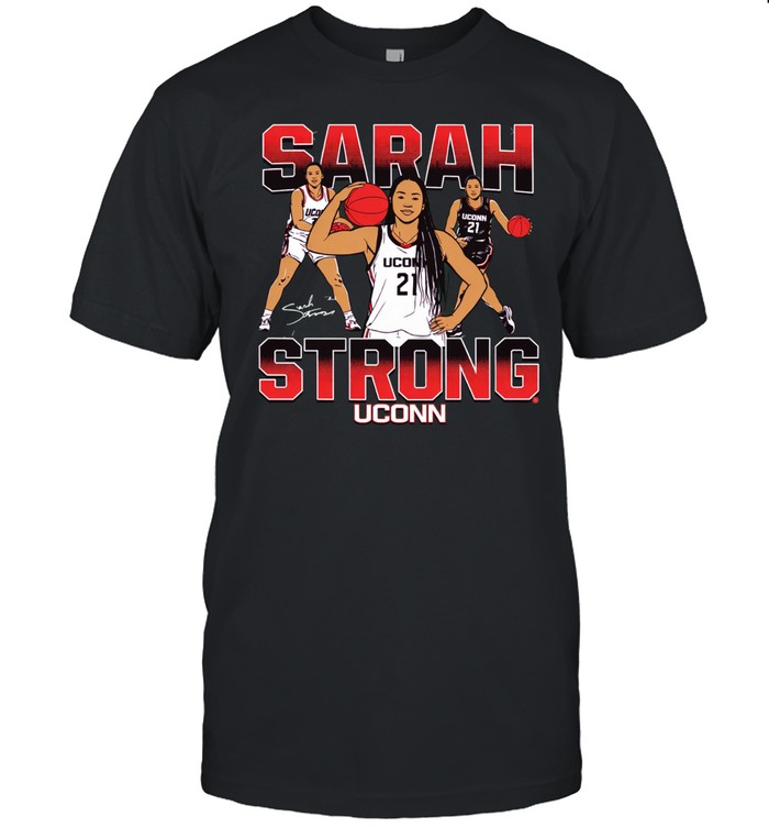 Sarah Strong Masterpiece Uconn Huskies Signature Unisex T-Shirt