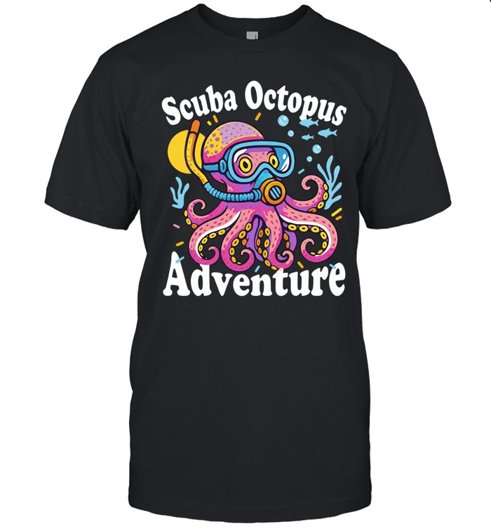 Scuba Octopus Adventure Unisex T-Shirt