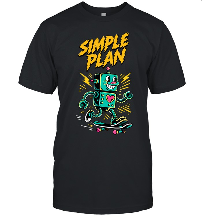 Simple Plan Robot Unisex T-Shirt
