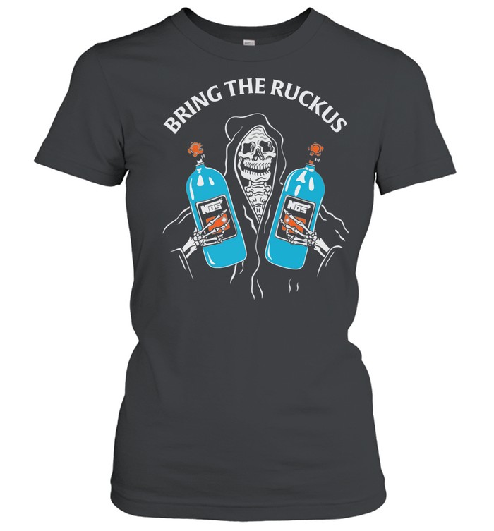 Skeleton Bring the Ruckus Women T-Shirt