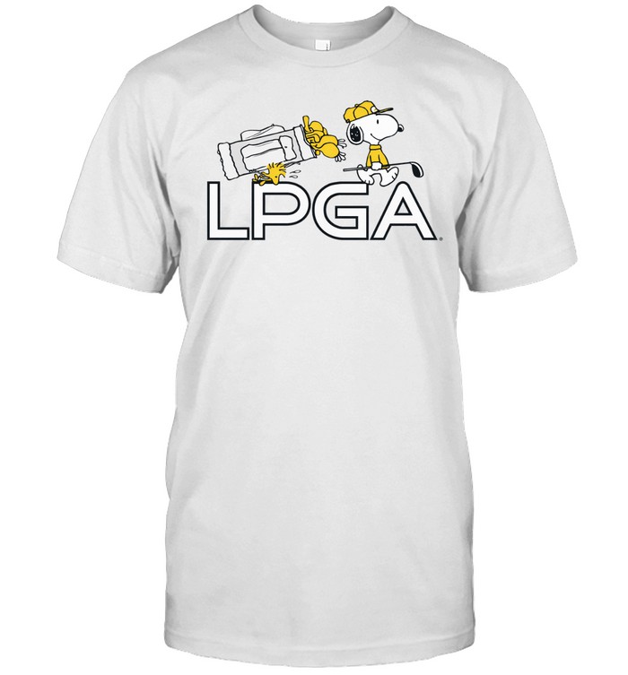 Snoopy And Woodstock The Peanuts X LPGA Unisex T-Shirt