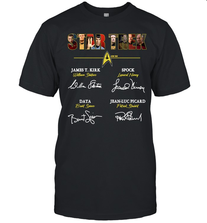 Star Trek James T.Kirk signature shirt Unisex T-Shirt