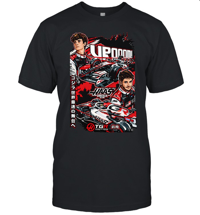 TGR Haas F1 Team Godzilla Suzuka 2026 Formula 1 Janpanese GP Unisex T-Shirt