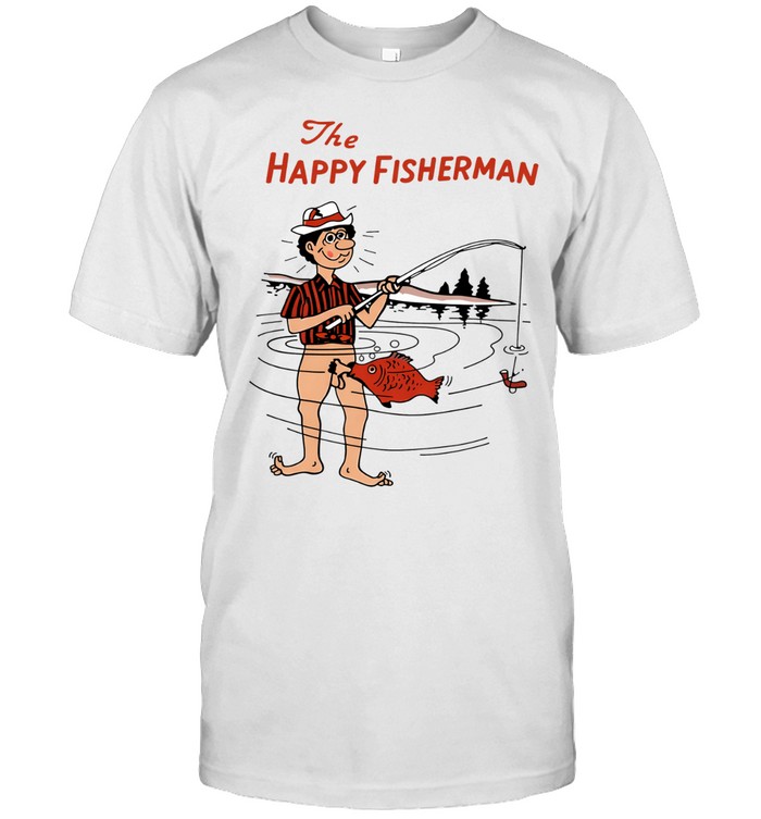 The happy fisherman Unisex T-Shirt