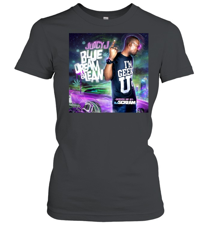 Three 6 Mafia Juicy J Blue Dream And Lean Women T-Shirt