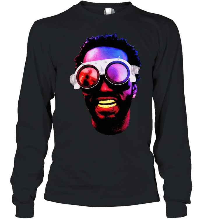 Three 6 Mafia Juicy J Goggles Long Sleeve Tee