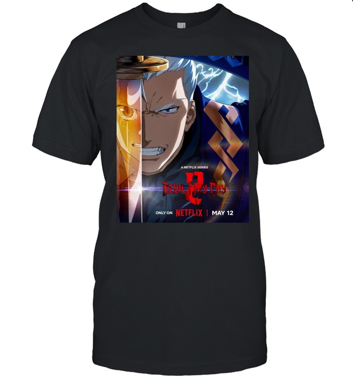 Vergil Devil May Cry 2 Netflix Series Returns On May 12 2026 Unisex T-Shirt
