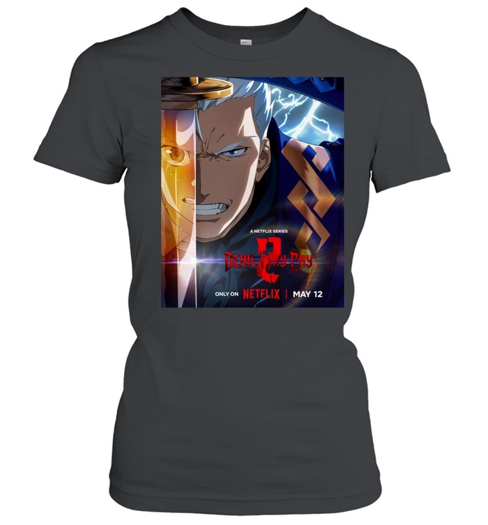 Vergil Devil May Cry 2 Netflix Series Returns On May 12 2026 Women T-Shirt