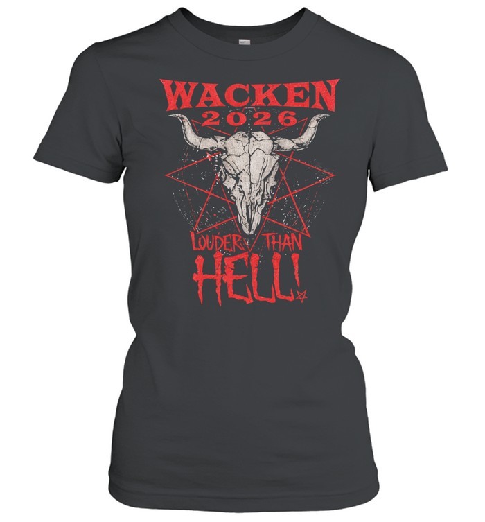 Wacken Open Air 2026 Festival The Anniversary Hell Party Women T-Shirt