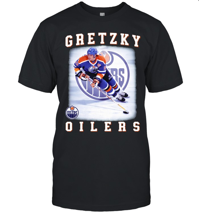 Wayne Gretzky Edmonton Oilers Photo Unisex T-Shirt