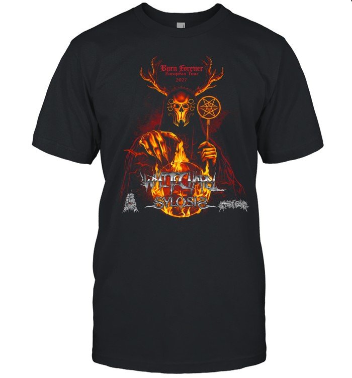Whitechapel Burn Forever European Tour 2027 Schedule Unisex T-Shirt