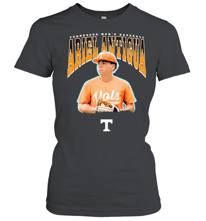 Ariel Antigua Tennessee Volunteers Men’s Baseball Player Women T-Shirt