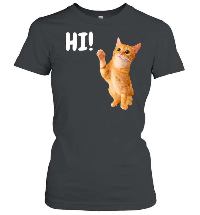 Cat dandy says hi Women T-Shirt