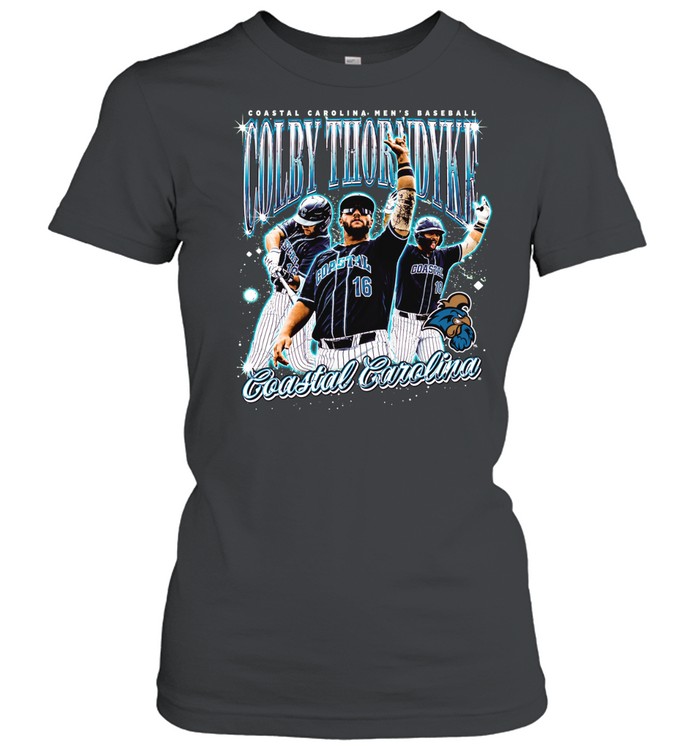 Colby Thorndyke Coastal Carolina Chanticleers Men’s Baseball Player Women T-Shirt