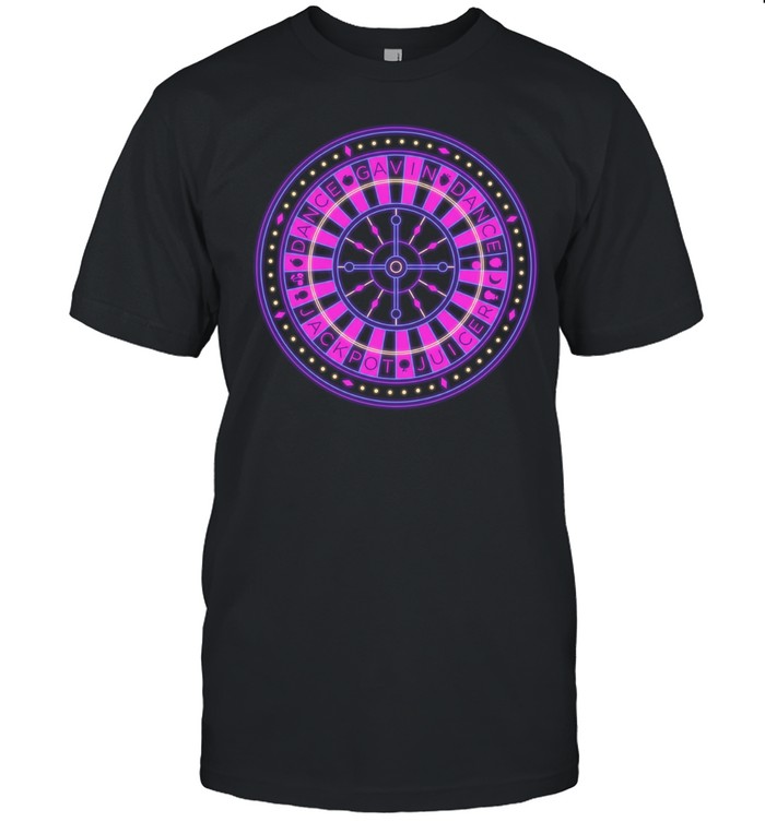 Dance Gavin Dance Jackpot Juicer Roulette Wheel Unisex T-Shirt