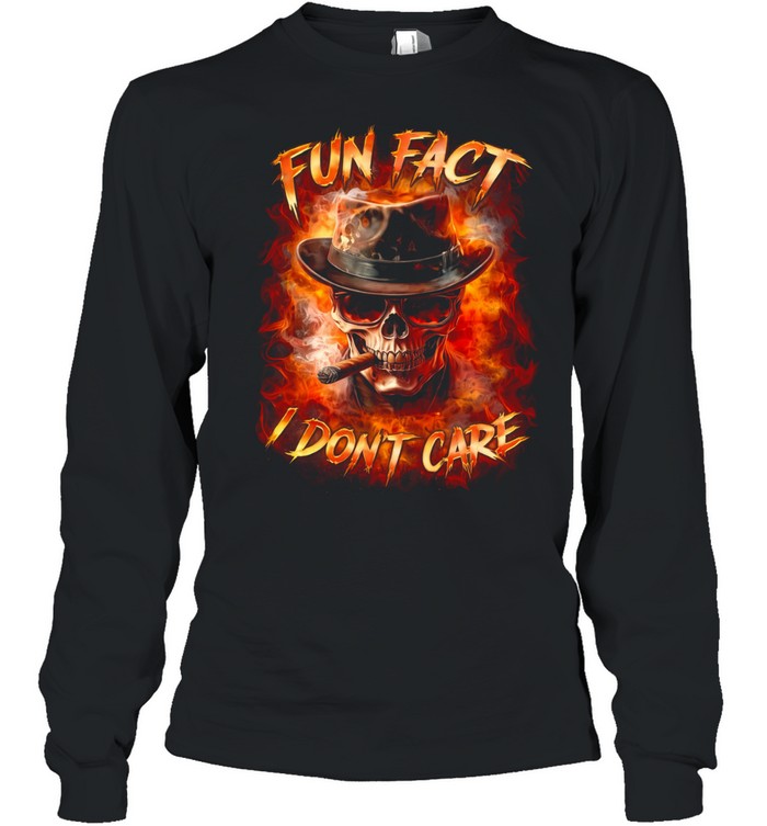 Fun Fact I Don’t Care Long Sleeve Tee