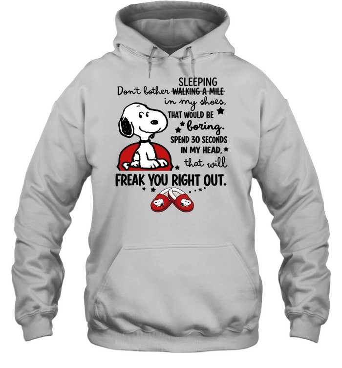Home Is Where My Snoopy Slippers Are Hoodie