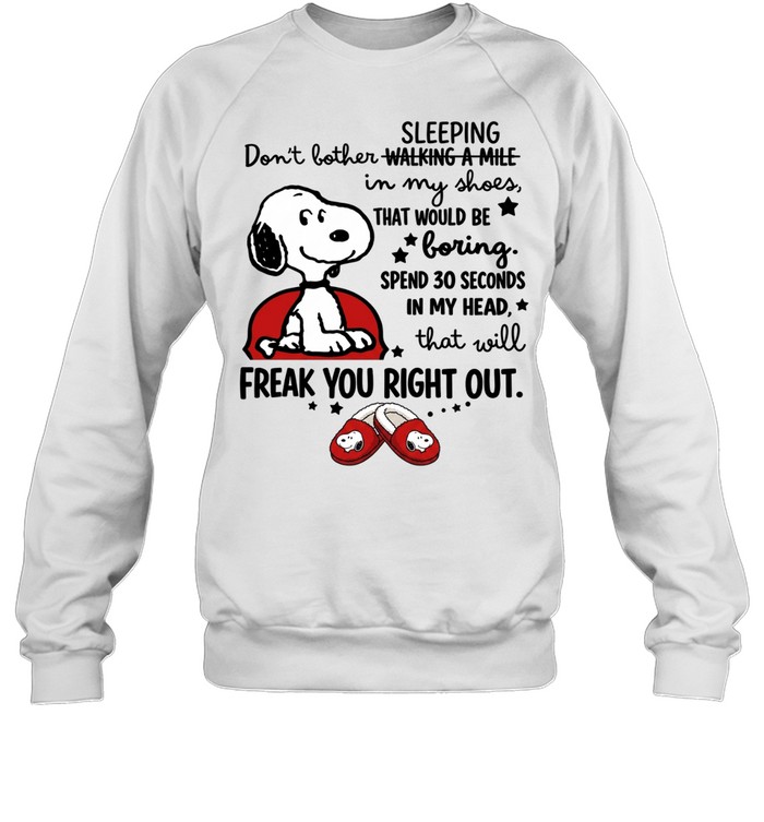Home Is Where My Snoopy Slippers Are Sweatshirt