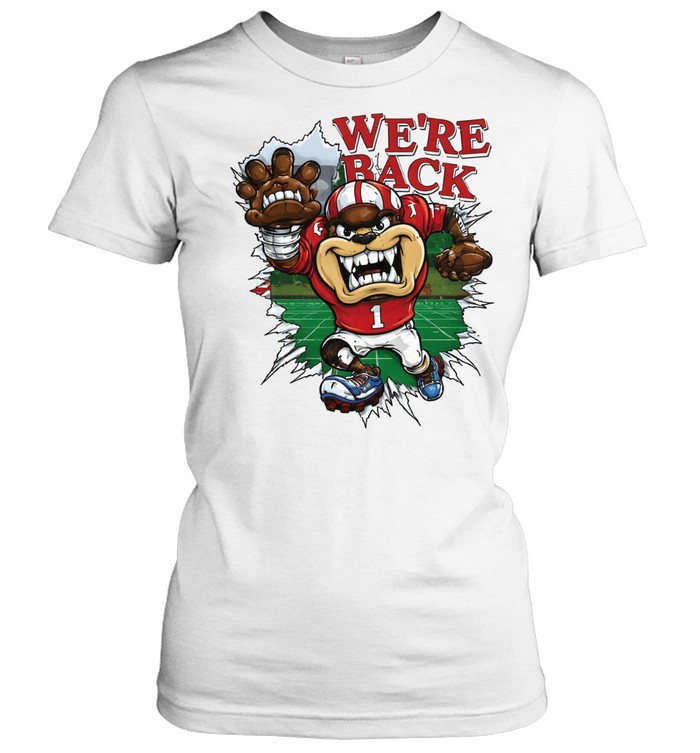 Nebraska Cornhuskers Taz Devil Impact Women T-Shirt