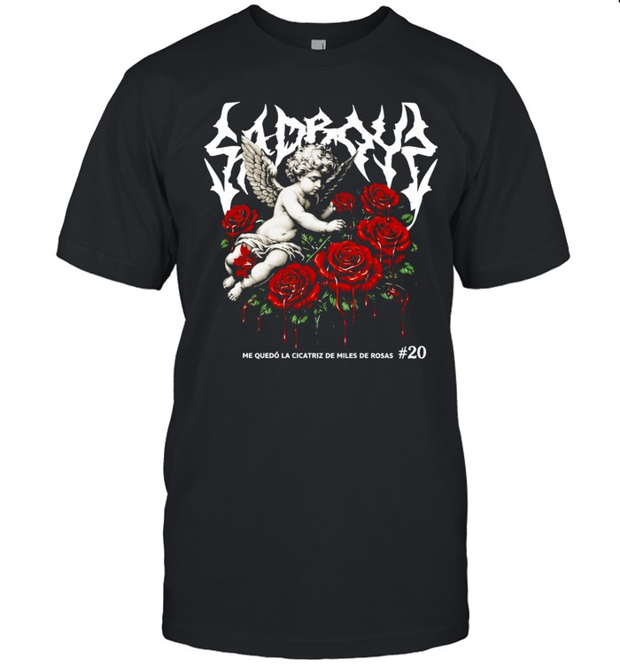 Sad Boyz Fallen Angel Roses Unisex T-Shirt