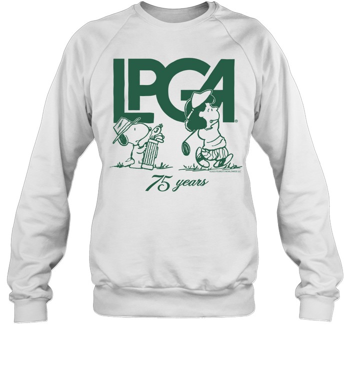 Snoopy And Lucy The Peanuts X Swing Golf Sweatshirt