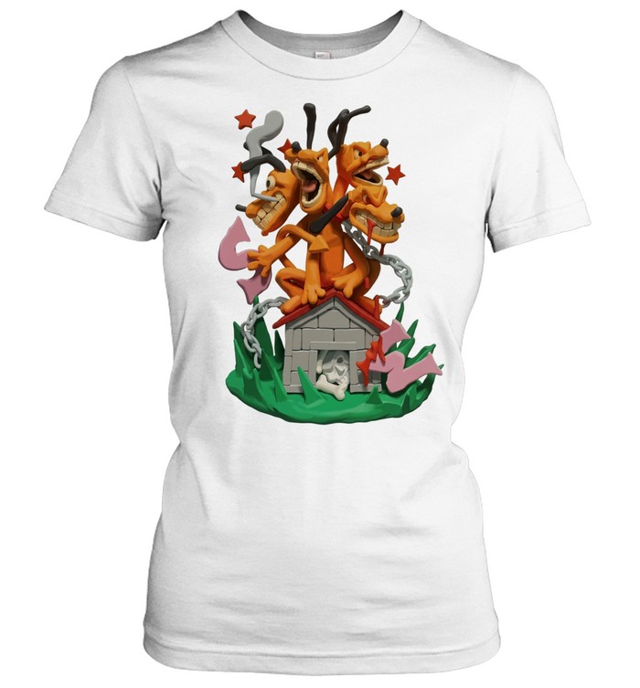 Spooky Woods Hell Hound Dogs Women T-Shirt