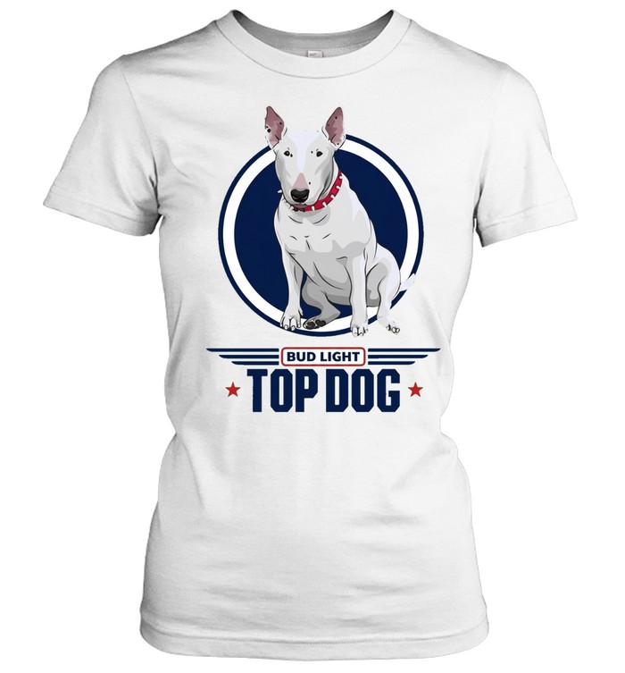 Spuds Mackenzie Dog Bud Light Top Dog funny Women T-Shirt