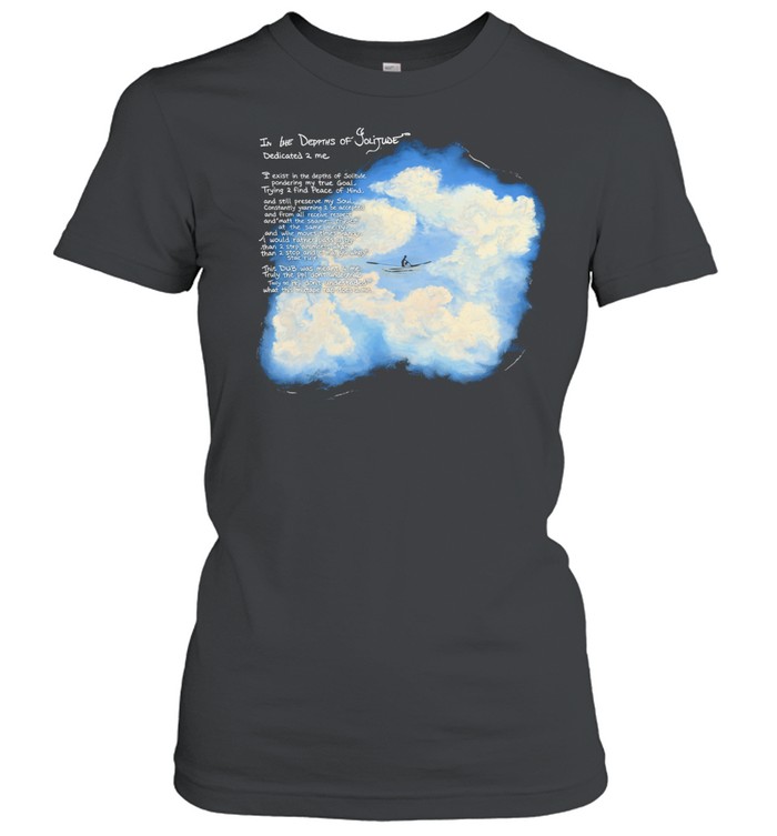 Tupac Shakur Depths Of Solitude Women T-Shirt