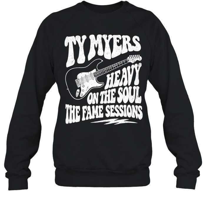 Ty Myers Heavy on the Soul Black Ringer Sweatshirt