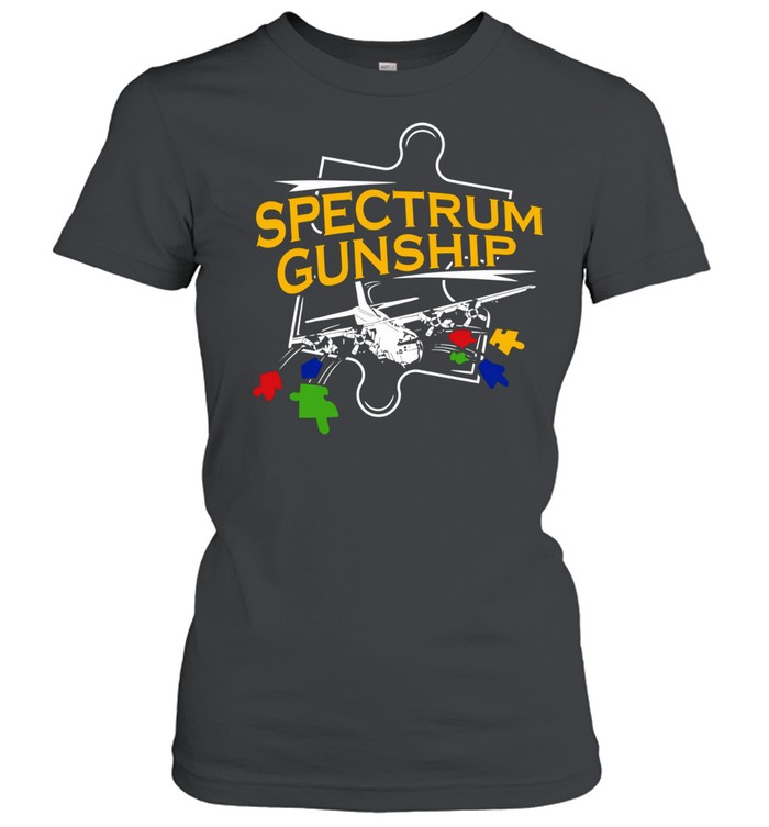 Unsubscribe Podcast Spectrum Gunship Women T-Shirt